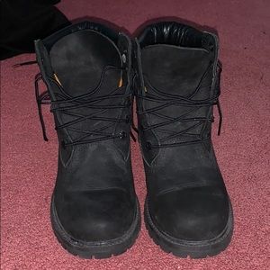 Black Timberland Boots